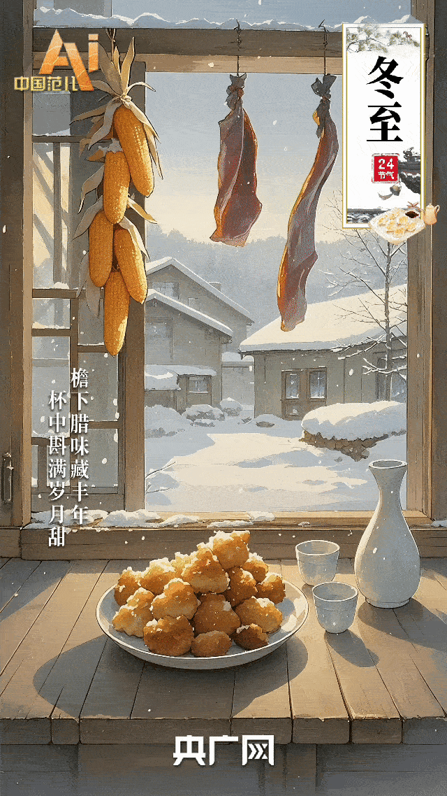 节气里的中国智慧｜冬至大如年，雪落暖团圆