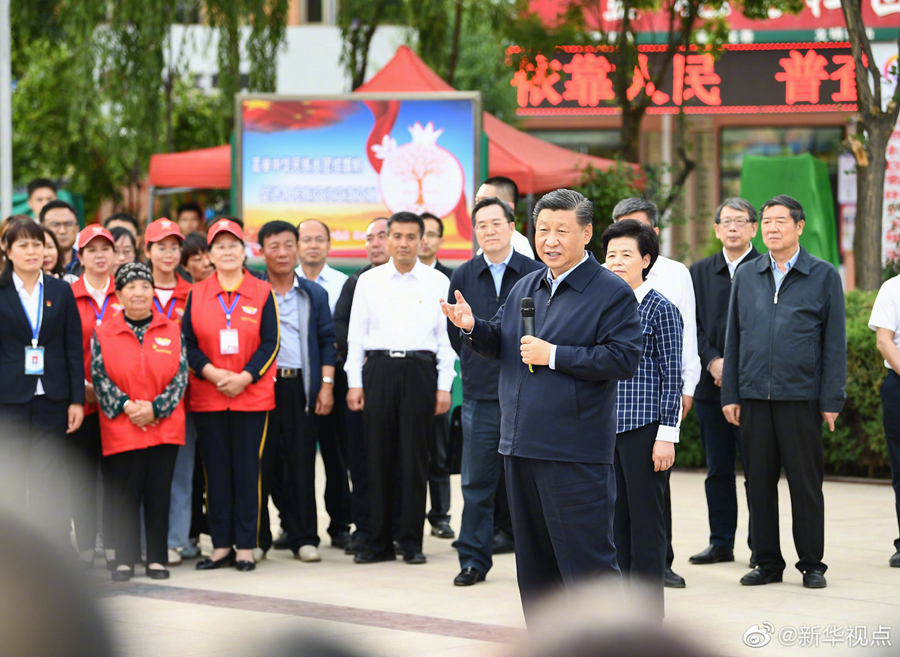 习近平赴宁夏考察调研