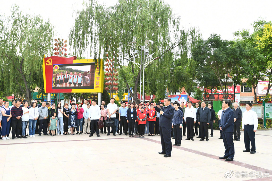 习近平赴宁夏考察调研