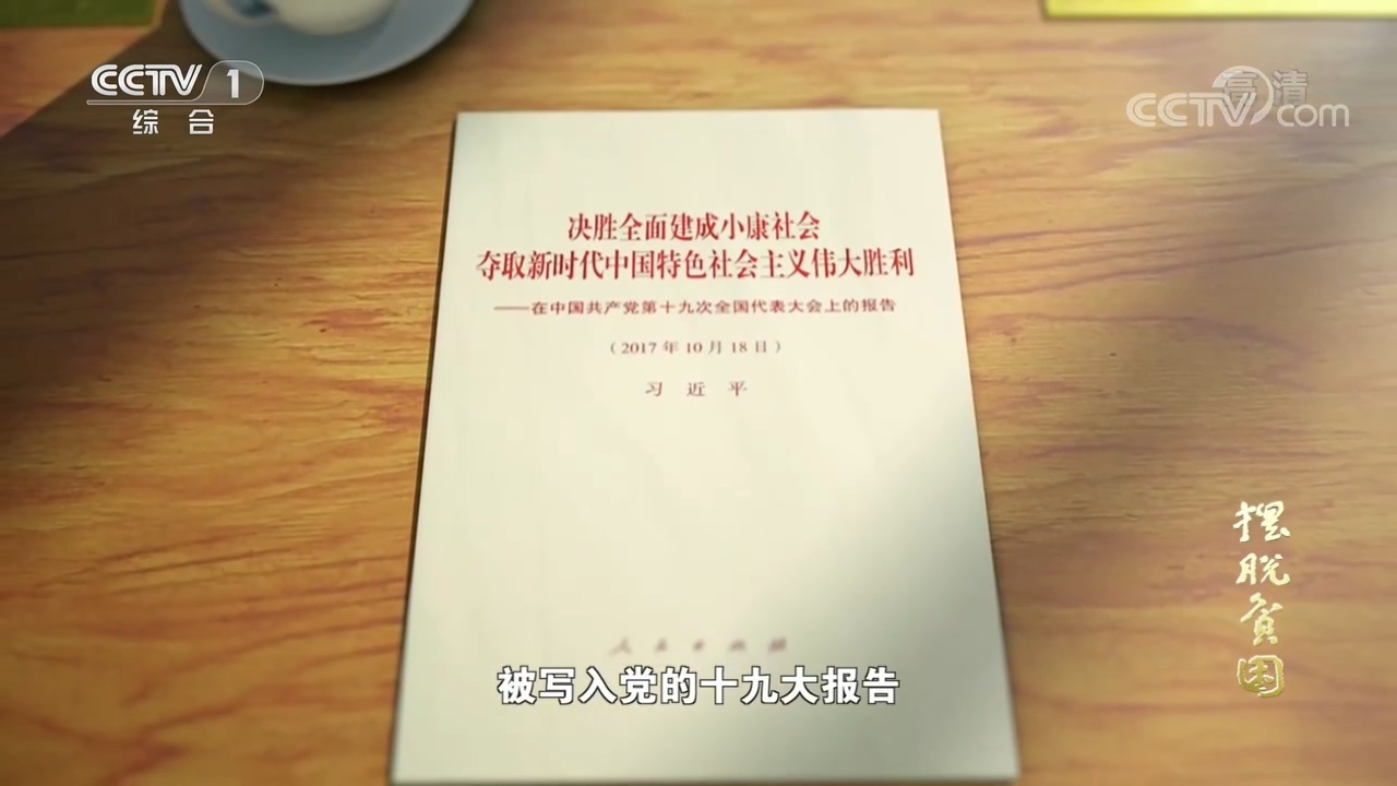 脱贫攻坚大型政论专题片《摆脱贫困》第一集 庄严承诺