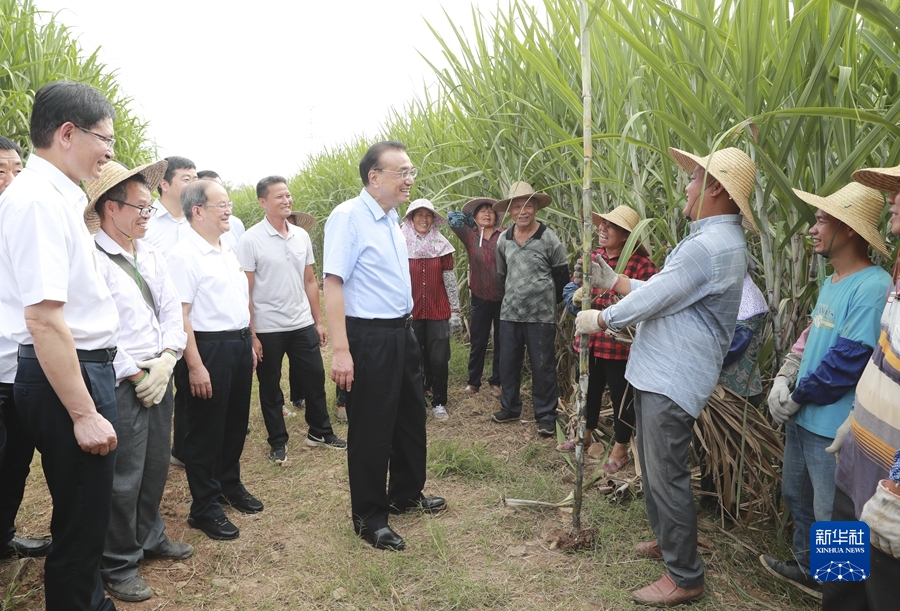 李克强在广西考察时强调 解放思想 推进改革开放 培育壮大市场主体 扎实改善民生