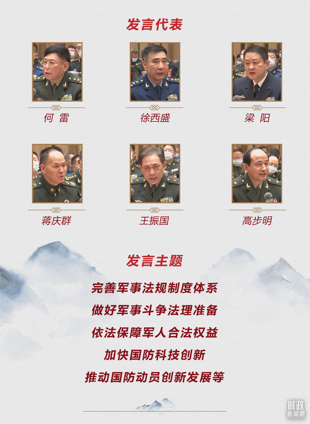 时政新闻眼丨第十次到解放军和武警部队代表团，习近平重点谈这个“强军之基”