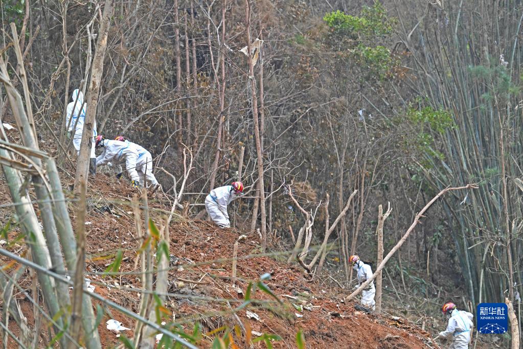 事故核心现场展开拉网式搜索