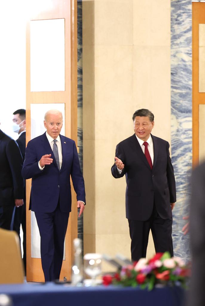 习近平与美国总统拜登举行会晤