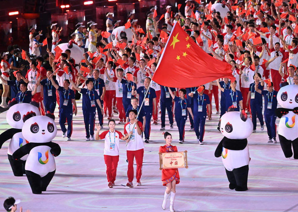 成都大运会｜青春的聚会，开幕式高清大图来了！