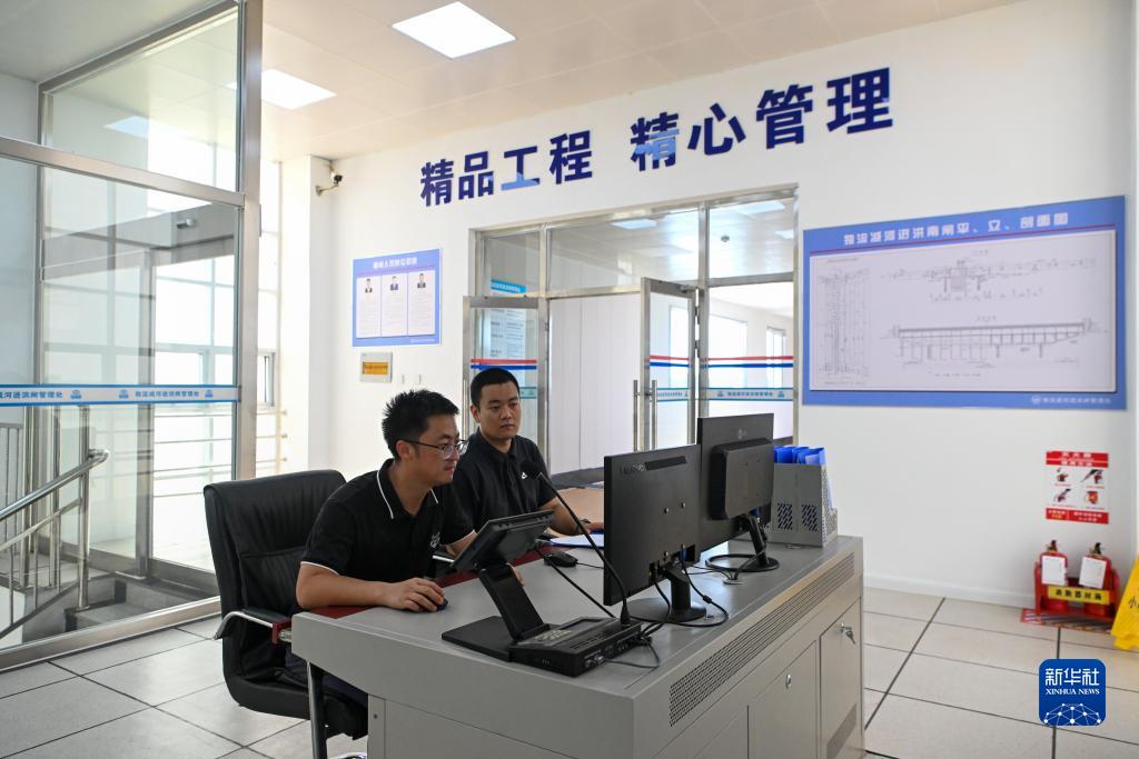 独流减河进洪闸闸门全部开启 确保上游来水平稳下泄