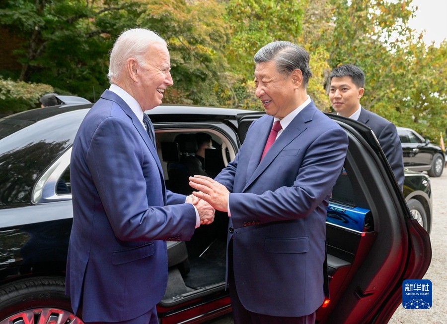 习近平同美国总统拜登举行中美元首会晤