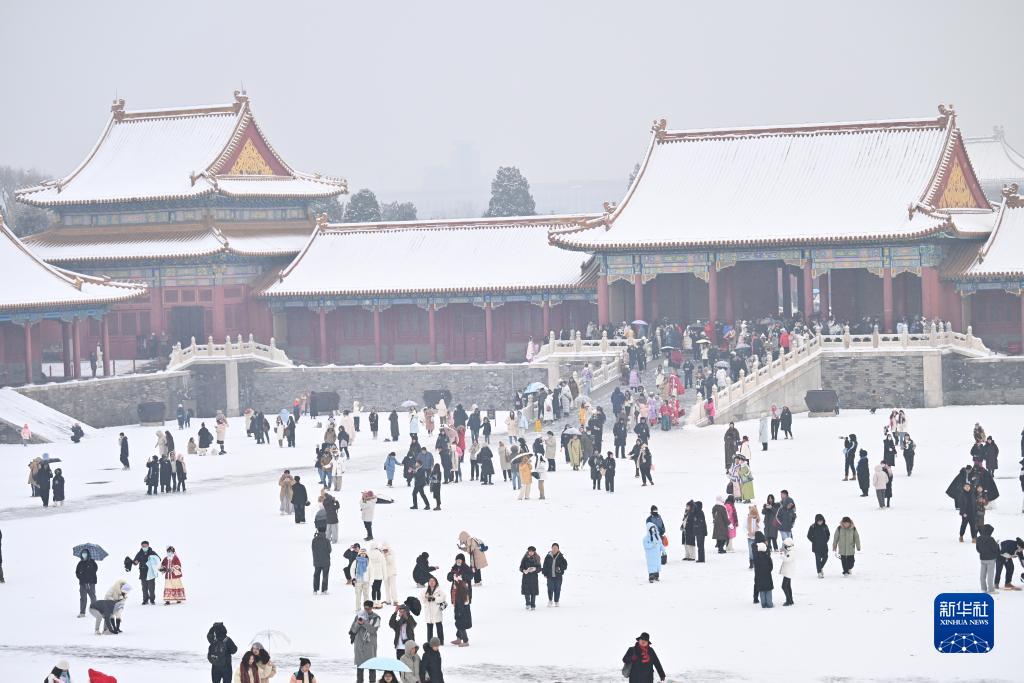 故宫赏雪