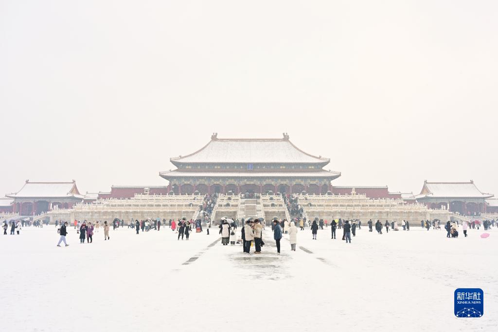 故宫赏雪