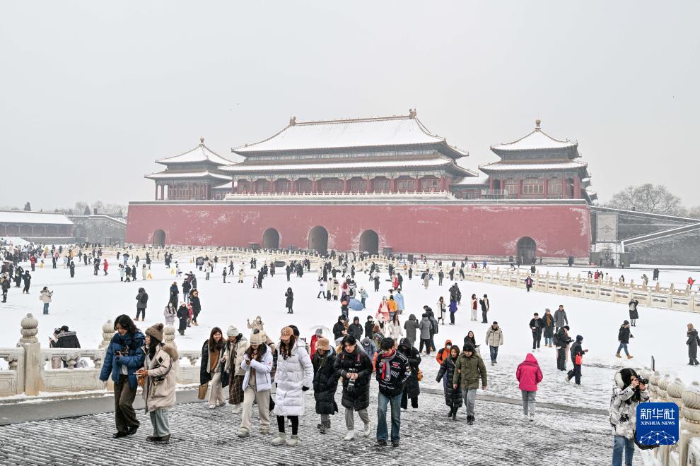 故宫赏雪