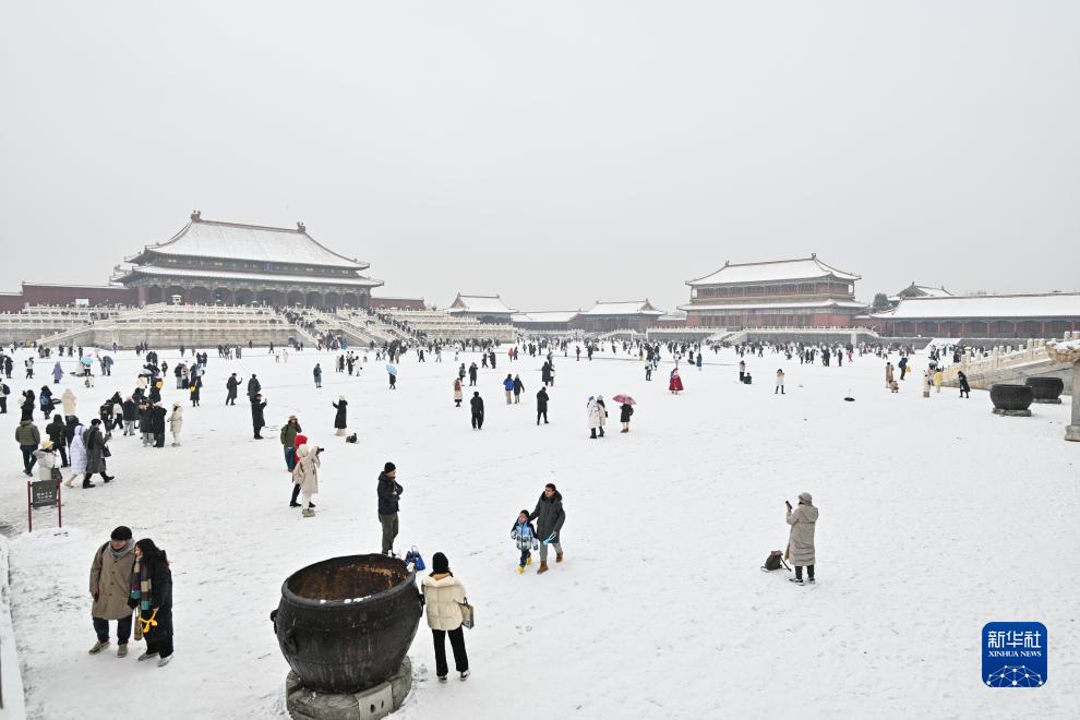 故宫赏雪