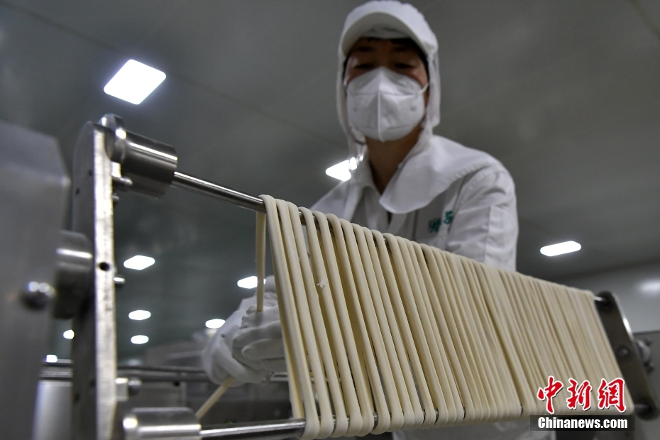 (追着雪花看新疆)新疆奇台:“麦村”绿色全产业链让农产品身价倍增 (追着雪花看新疆)新疆奇台:“麦村”绿色全产业链让农产品身价倍增