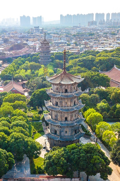 【文化拾遗 魅力泉州】开元寺：一寺双塔勾勒中外文化交融盛景
