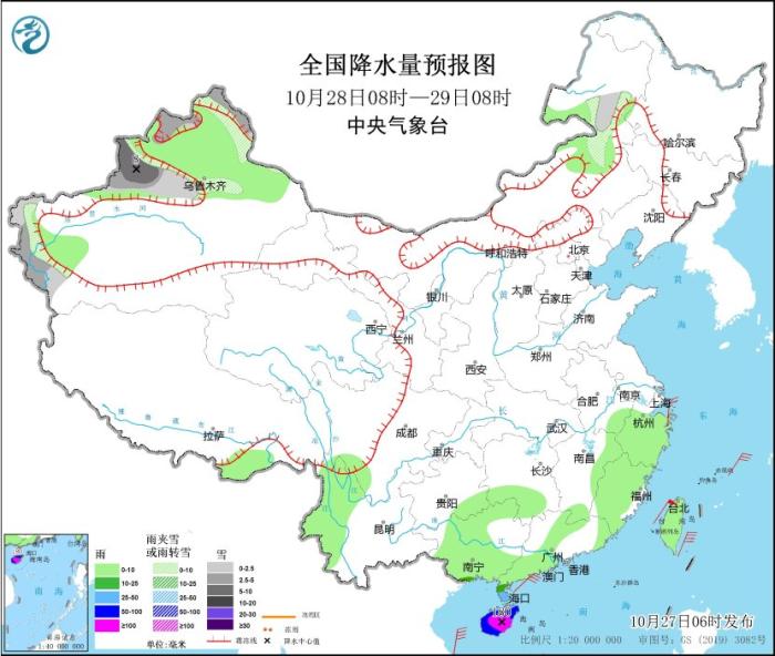 双台风齐“登场”！将为东部及南部海域带来较强风雨