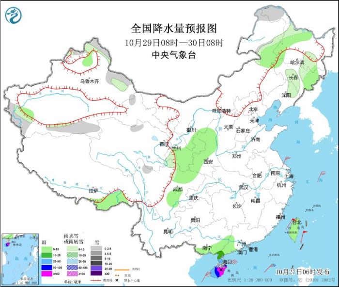 双台风齐“登场”！将为东部及南部海域带来较强风雨