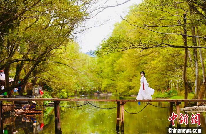 （神州写真）中国年轻人“捡秋热”带动旅游新风潮