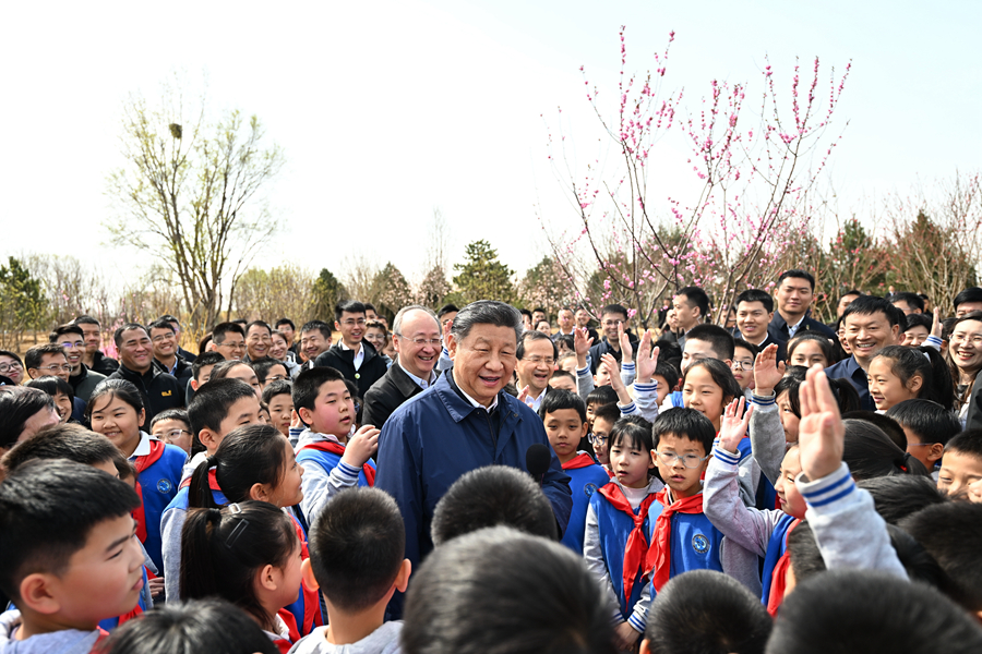 习近平：汇聚共建美丽中国磅礴力量 让祖国大地更加绿意盎然生机勃发