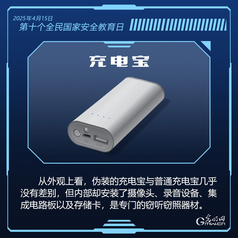 【第十个全民国家安全教育日】提高警惕！日常用品可能变身“间谍”设备