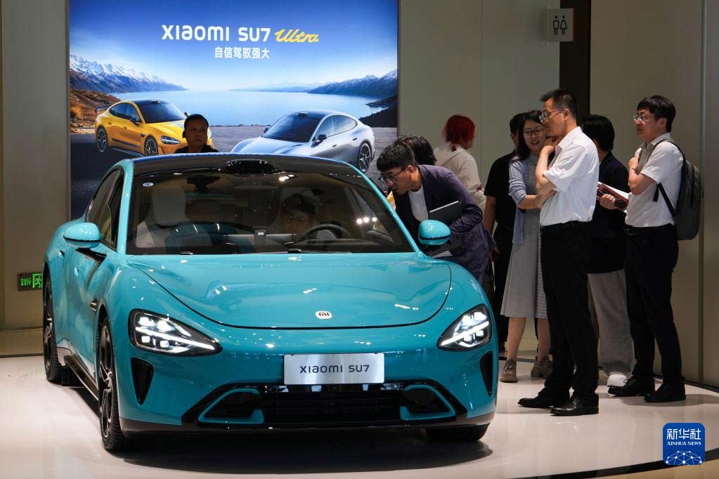 活力中国调研行丨76秒,下线一辆车!——在小米汽车工厂感悟分秒间的创新力 活力中国调研行丨76秒,下线一辆车!——在小米汽车工厂感悟分秒间的创新力