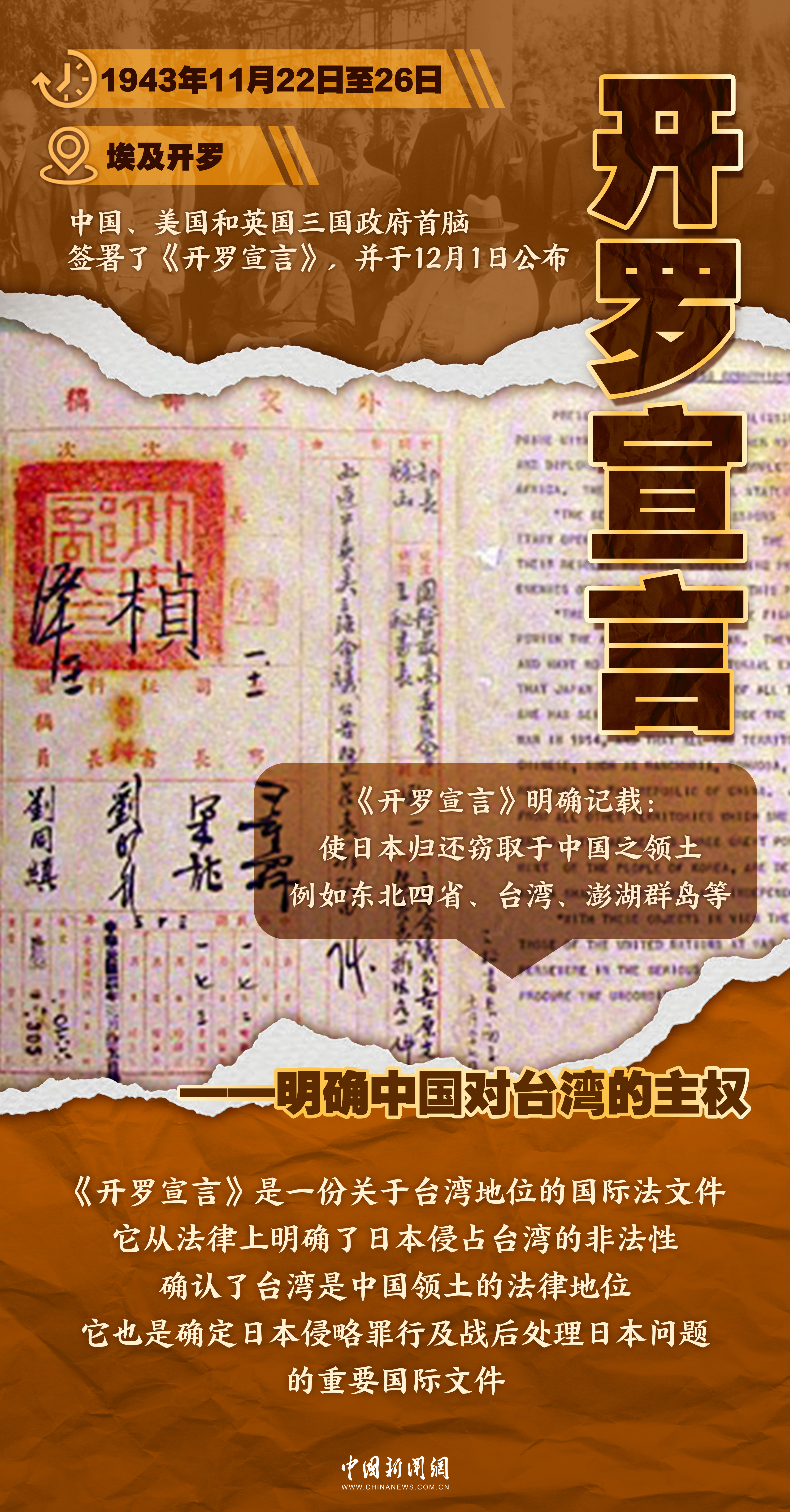 【图说抗战】铭记历史，从屈辱割台到台湾光复