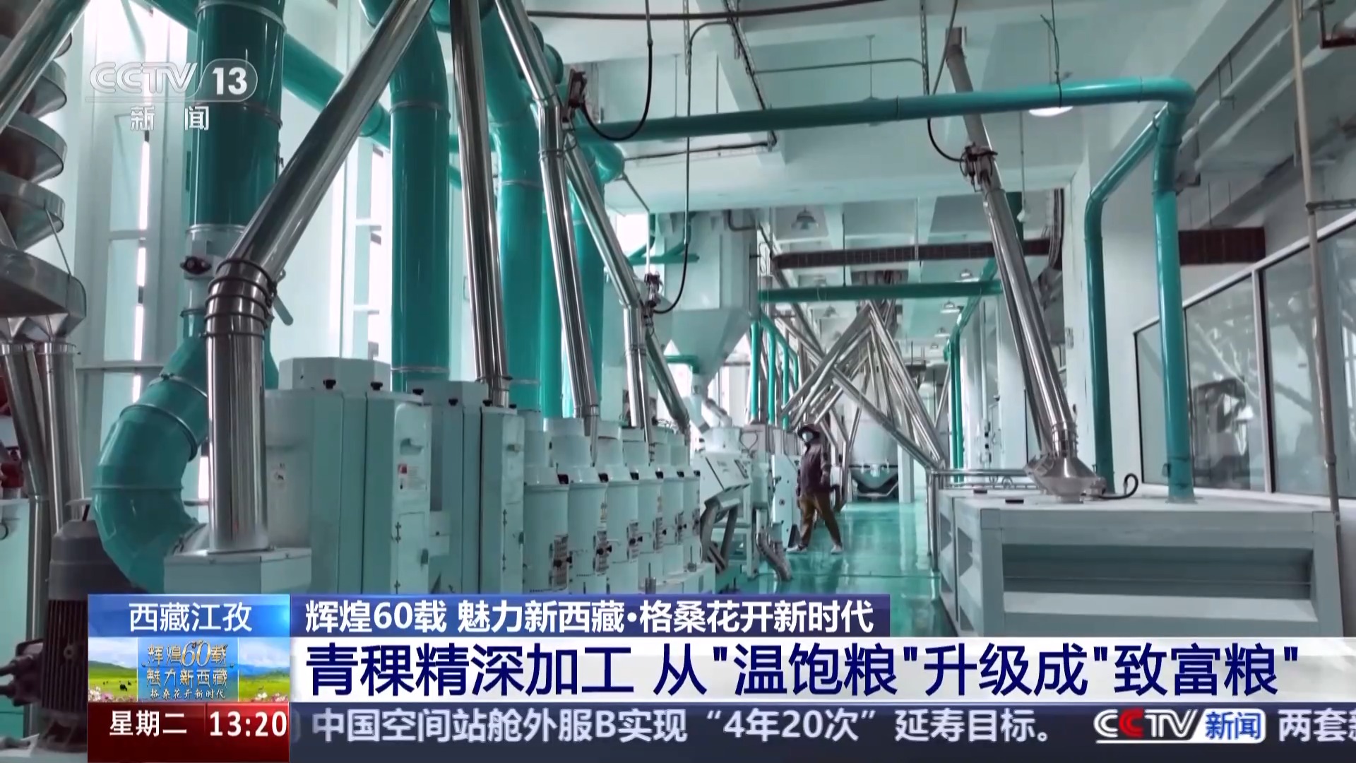 辉煌60载 魅力新西藏丨从高原口粮到多元爆款 看青稞精深加工“变形记”