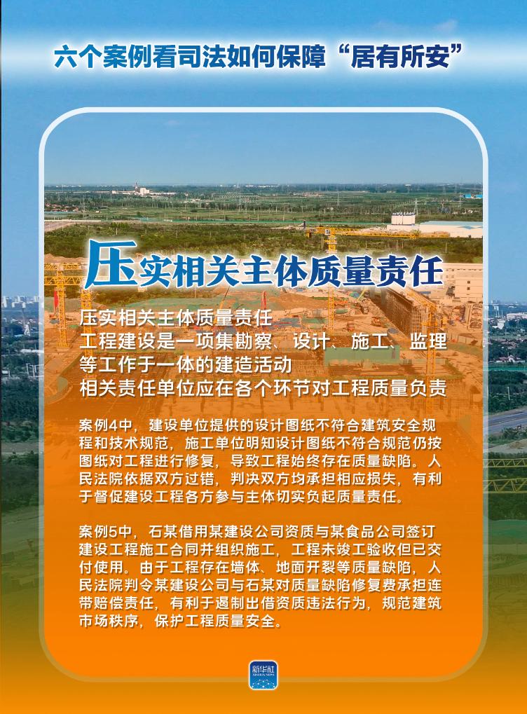 海报丨六个案例看司法如何保障“居有所安”