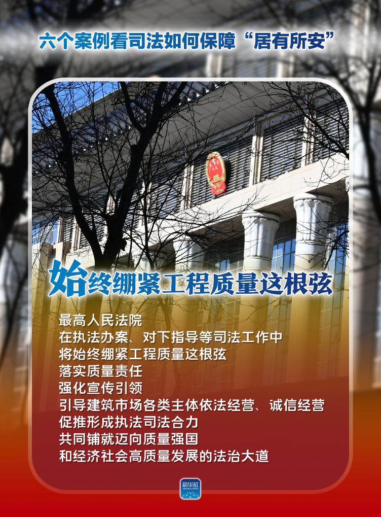 海报丨六个案例看司法如何保障“居有所安”