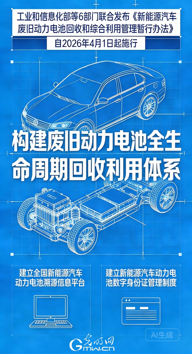 聚焦新能源车废旧动力电池回收利用 工信部等6部门出台新规 聚焦新能源车废旧动力电池回收利用 工信部等6部门出台新规
