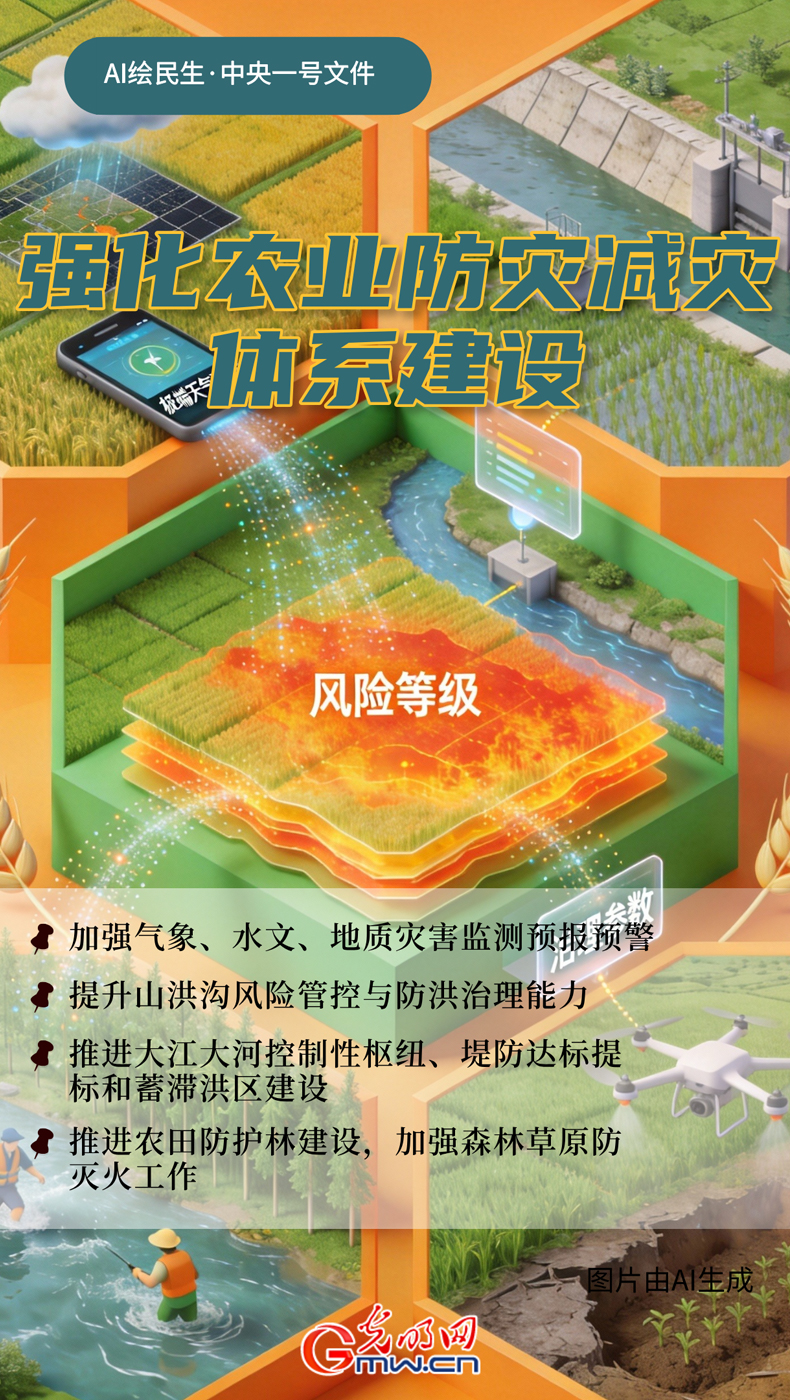 AI绘民生·中央一号文件丨如何构筑防灾减灾的体系？