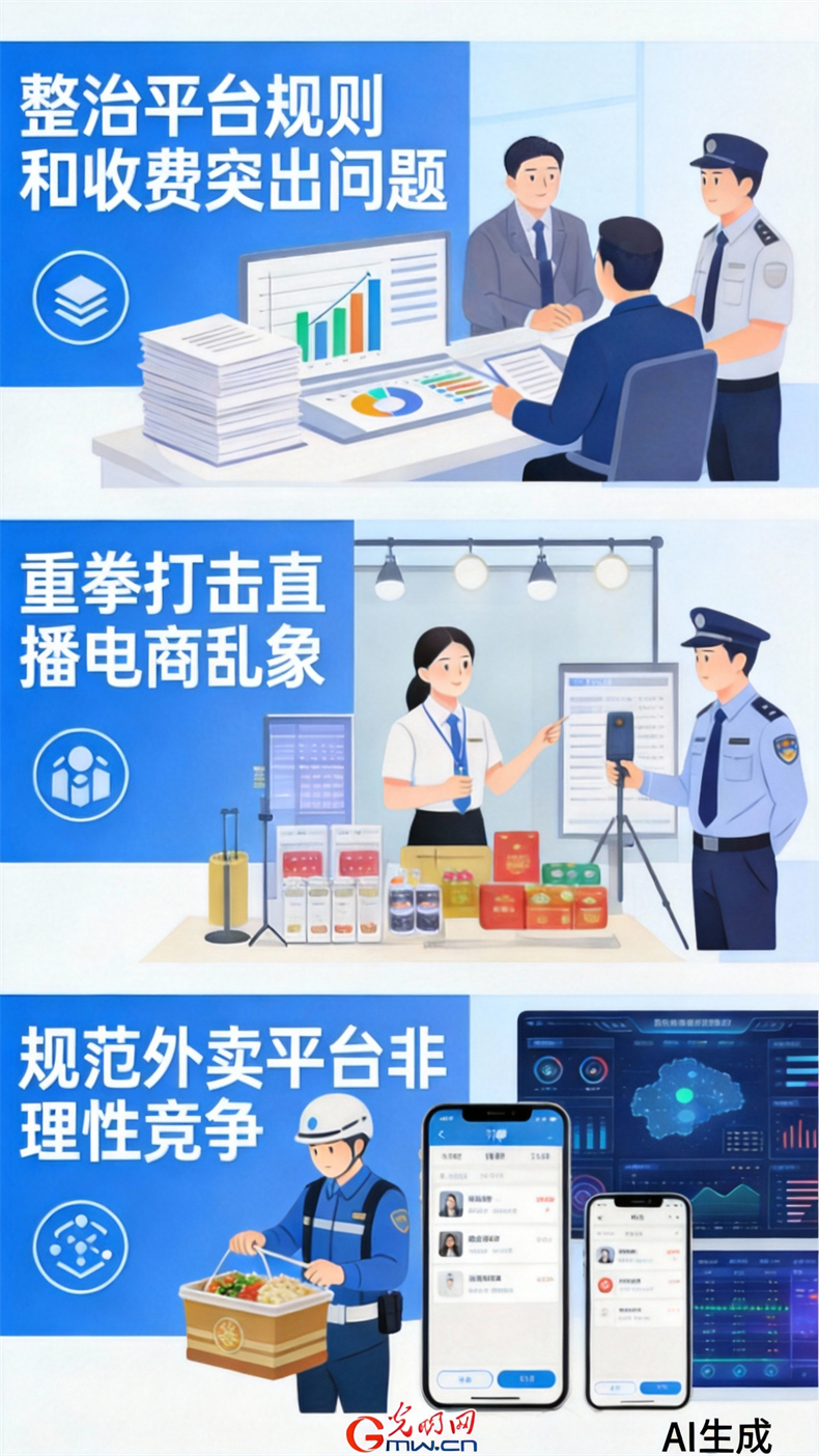 市场监管部门重拳打击直播电商乱象 平台经济生态治理持续优化 市场监管部门重拳打击直播电商乱象 平台经济生态治理持续优化