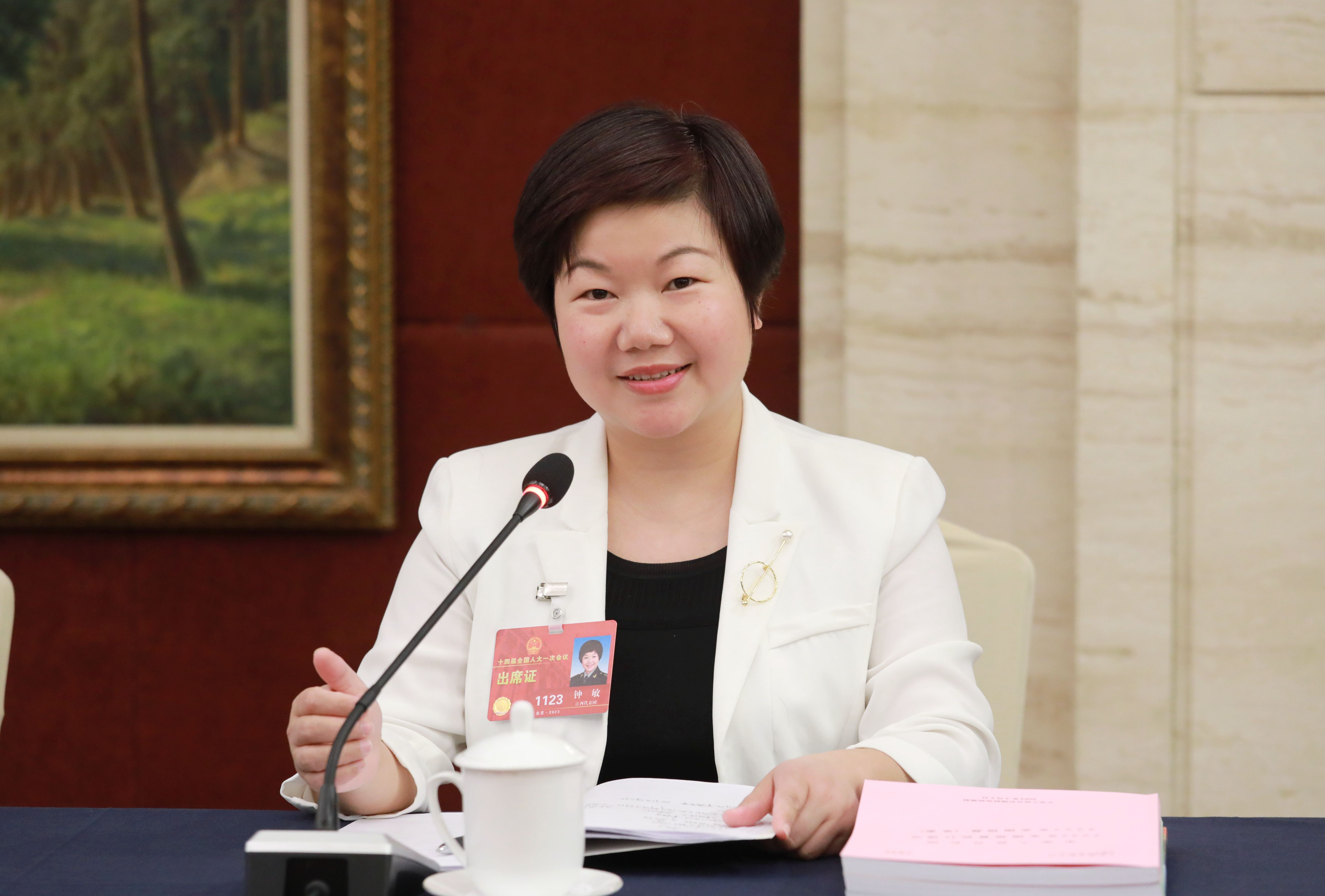 【说说我的履职故事】钟敏代表:推动红色基因赓续传承 【说说我的履职故事】钟敏代表:推动红色基因赓续传承