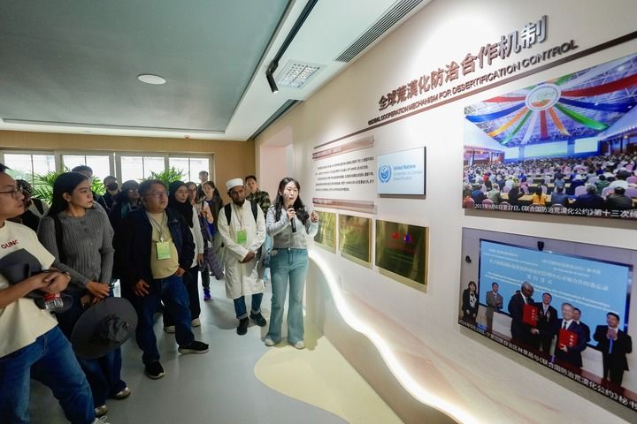 绿润丝路 沙海生金——全球荒漠化治理的中国智慧 绿润丝路 沙海生金——全球荒漠化治理的中国智慧