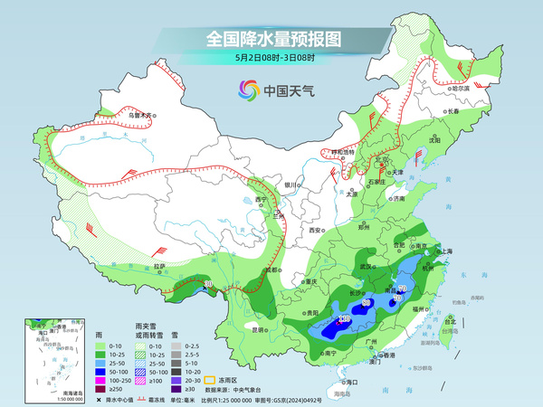 北方多地气温冲击30℃ 五一假期新一轮降雨来袭