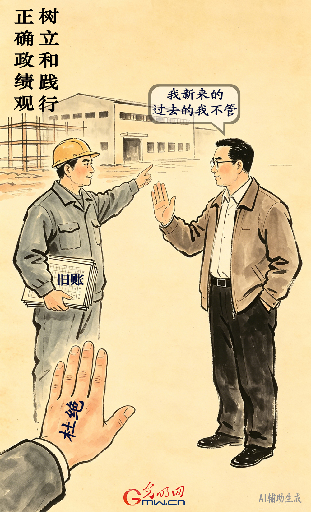 漫谈“政绩观”| 纠治政绩观偏差 杜绝新官不理旧账