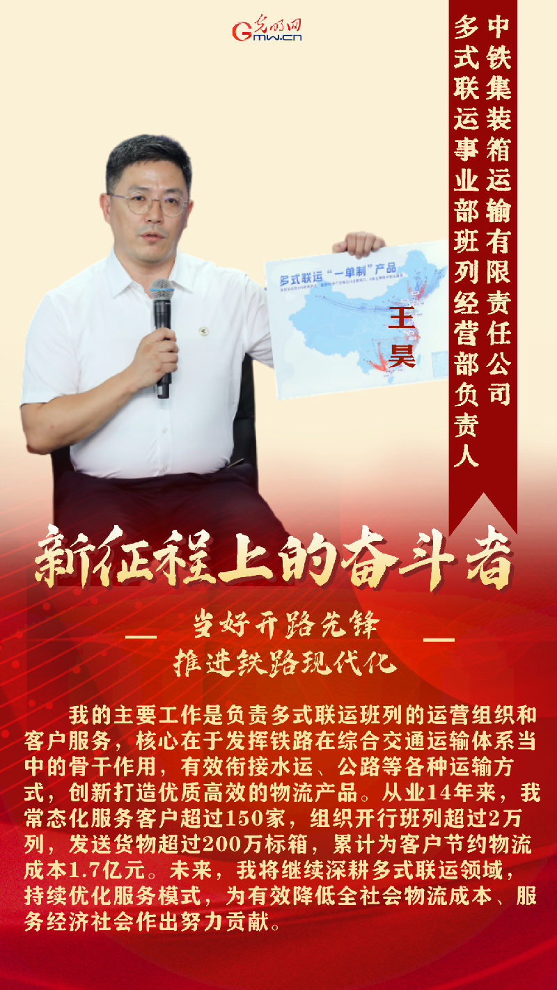新征程上的奋斗者丨当好开路先锋 5位铁路行业奋斗者讲述现代化铁路建设故事