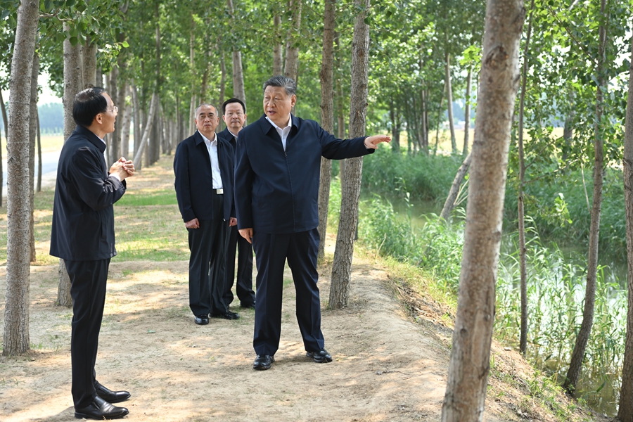 习近平在山东德州考察