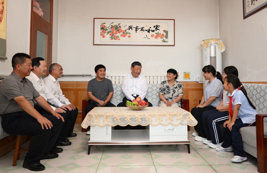 习近平在山东德州考察