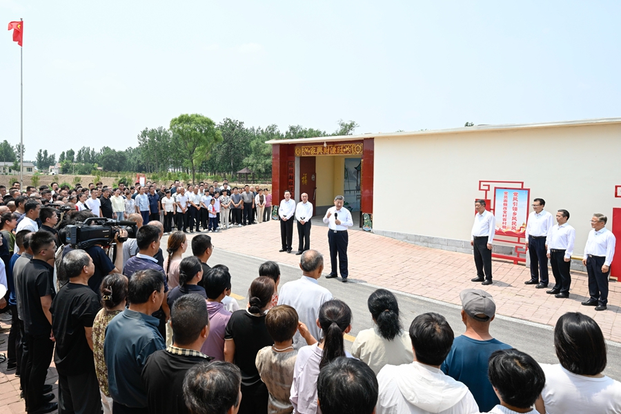 习近平在山东德州考察