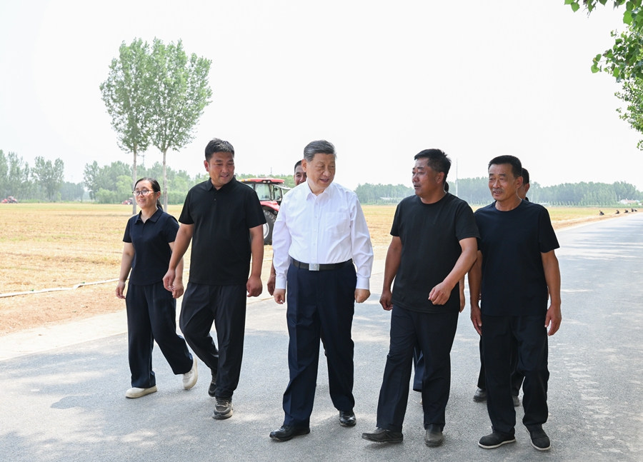 习近平在山东德州考察