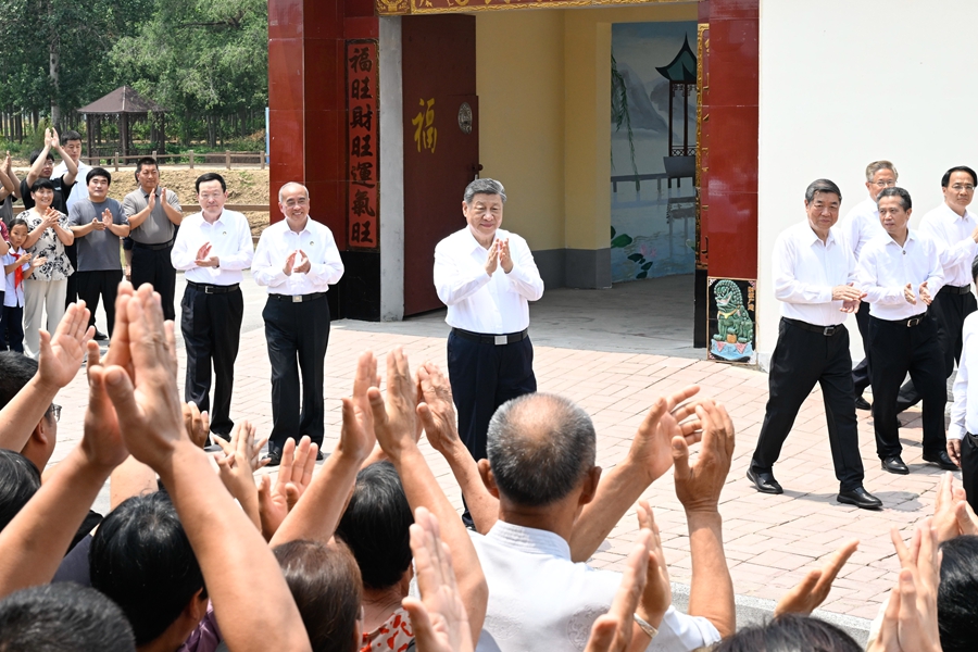 习近平在山东德州考察