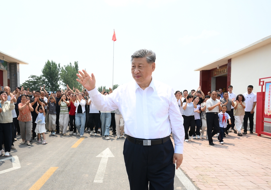 习近平在山东德州考察