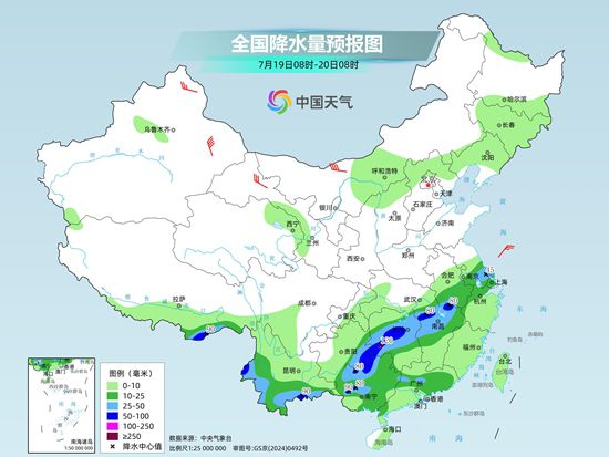 贵州重庆等地大到暴雨将成片出没 明起华北东北降雨再度增多