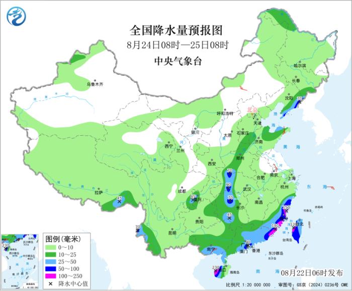 海南广西广东等地有强降雨 北方多分散性阵雨或雷阵雨