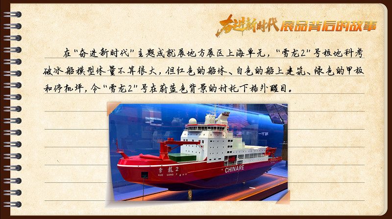 有声手账｜【奋进新时代·展品背后的故事㉚】“雪龙2”号：在极寒之地破冰前行