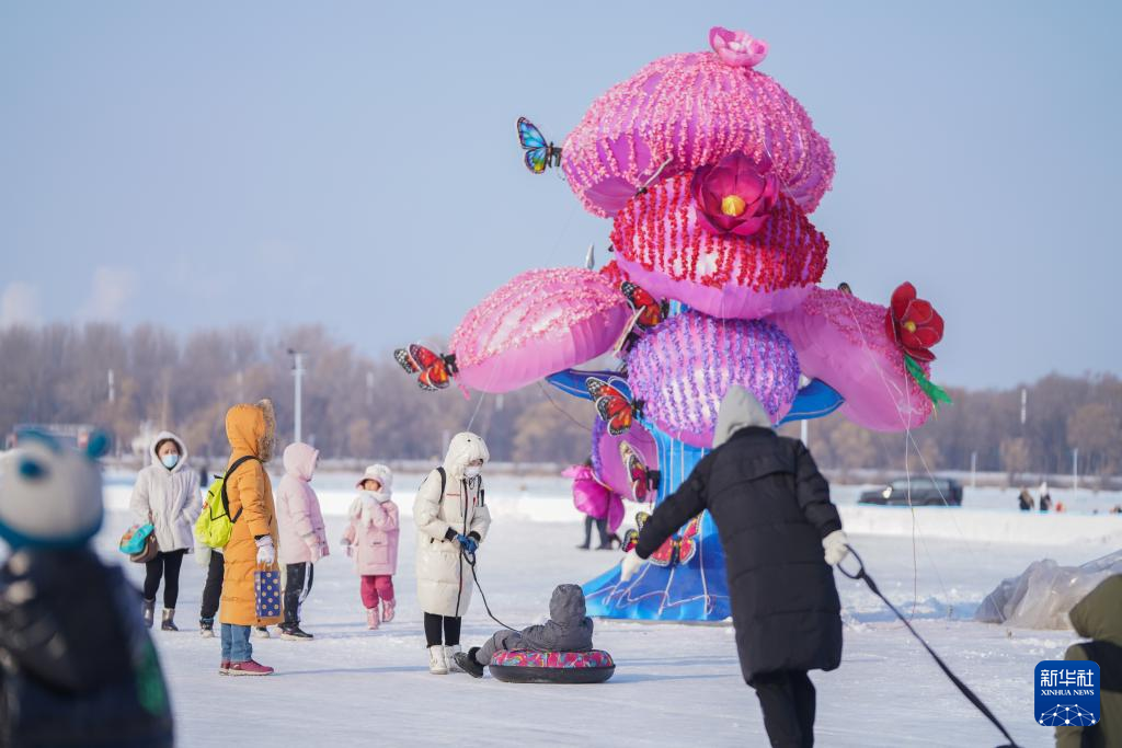 第40届中国·哈尔滨国际冰雪节开幕