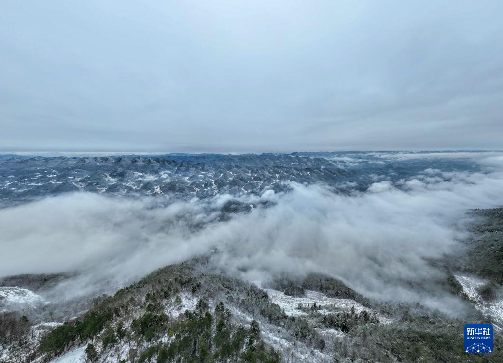 美丽中国丨重庆巫溪：雪漫群山