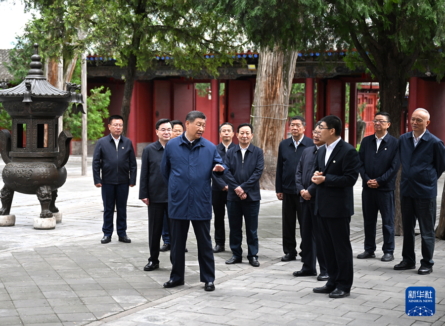 习近平在甘肃考察