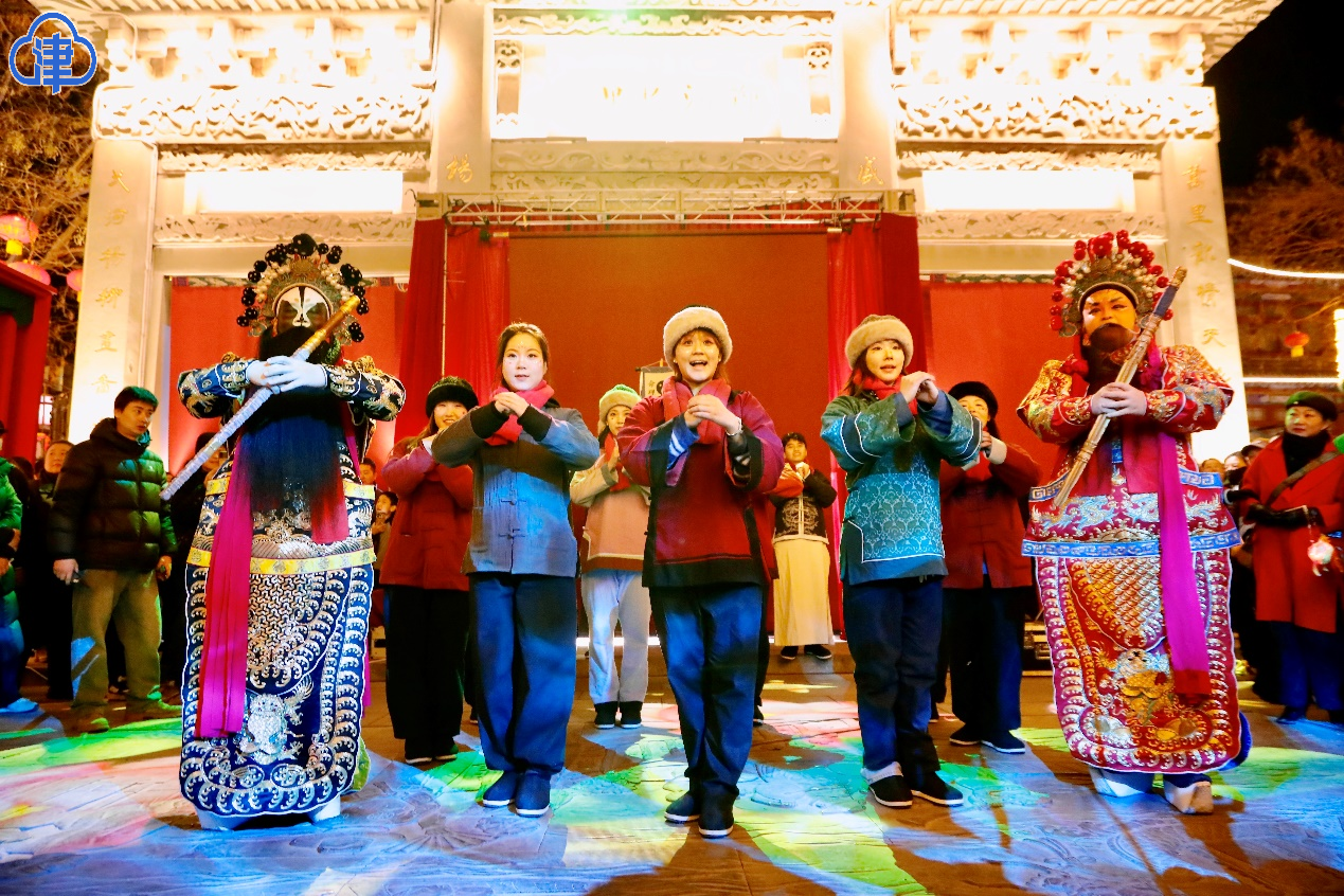 【新春走基层】古镇焕新 贺岁新春!杨柳青古镇迎春主题活动启幕 【新春走基层】古镇焕新 贺岁新春!杨柳青古镇迎春主题活动启幕