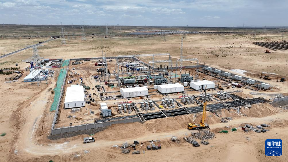 宁夏：100万千瓦光伏复合项目330千伏输变电工程线路全线贯通