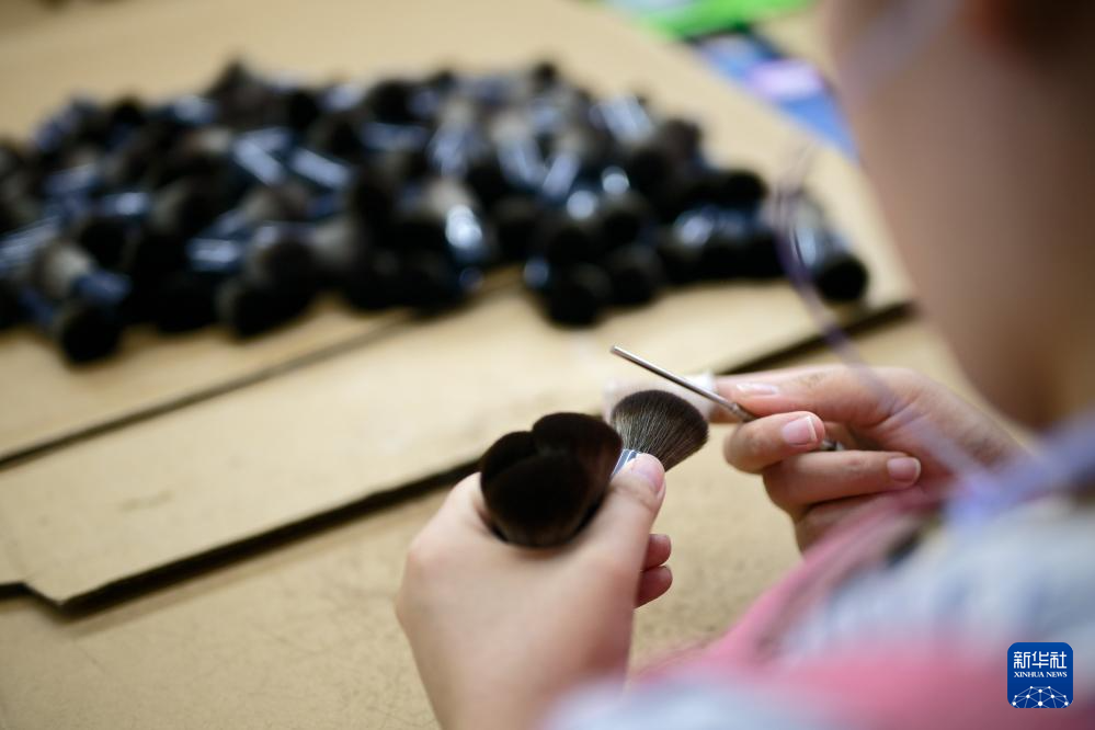 河南鹿邑：化妆刷之乡打造“美丽经济”